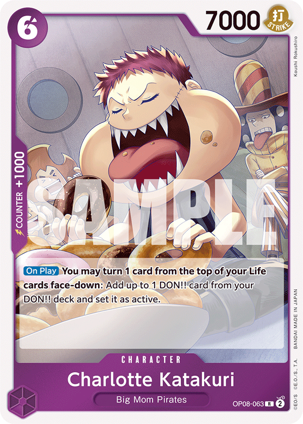 Charlotte Katakuri (063) OP08-063 One Piece TCG