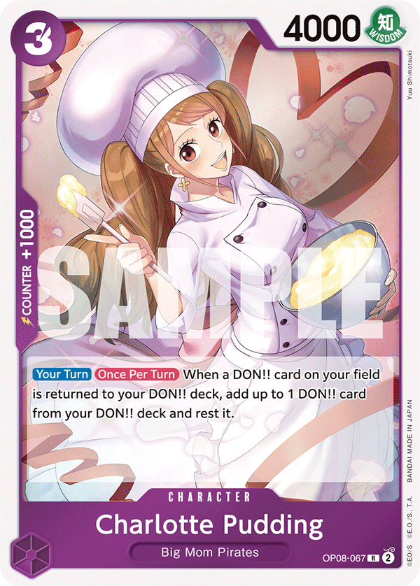 Charlotte Pudding (067) OP08-067 One Piece TCG