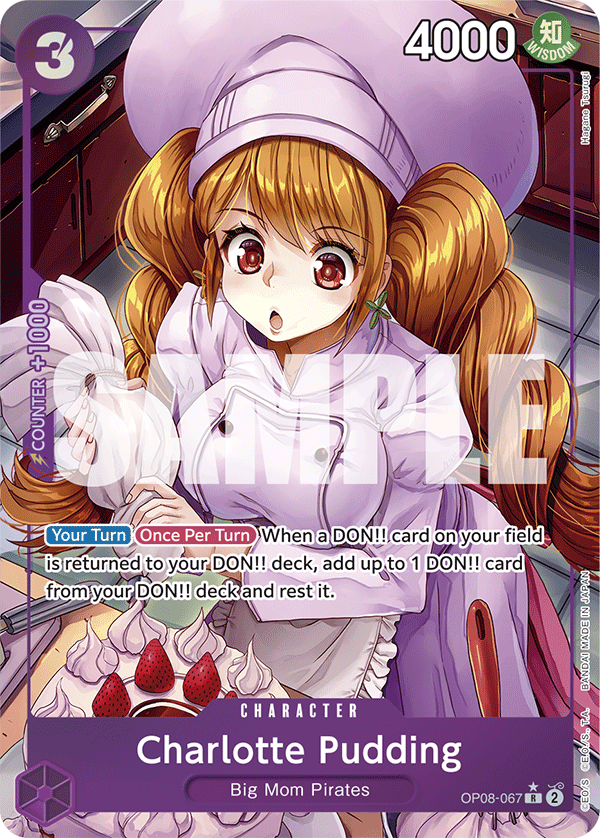 Charlotte Pudding (067) (Parallel) OP08-067_p1 One Piece TCG