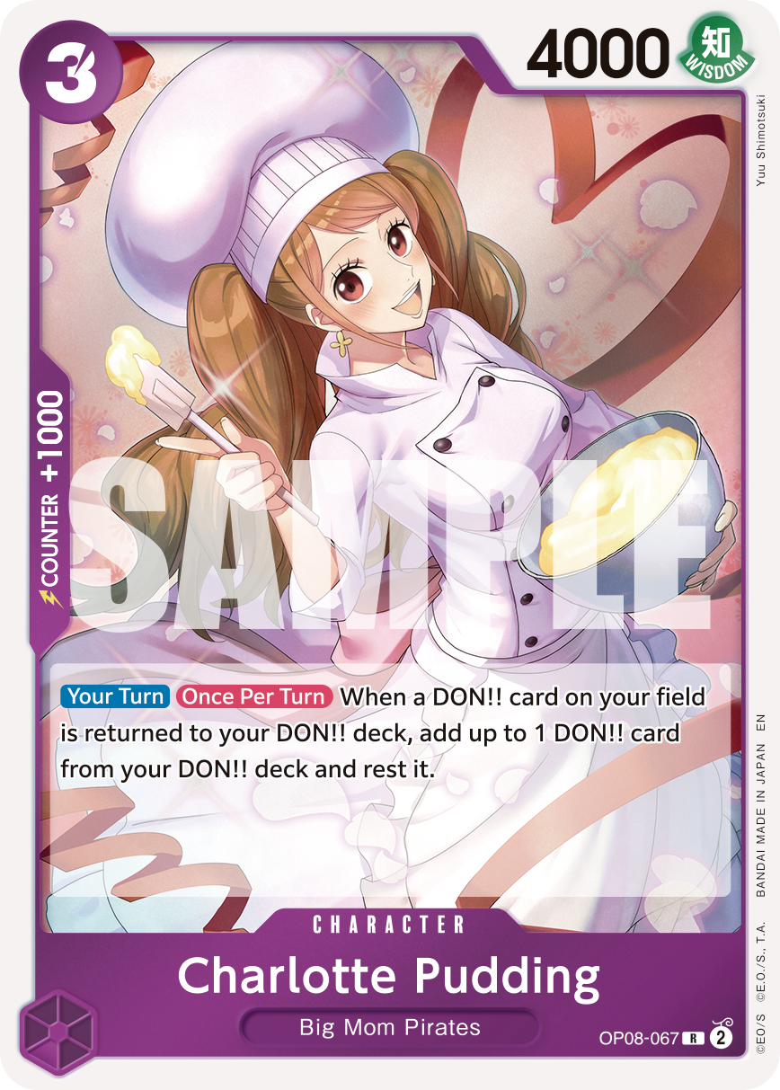 Charlotte Pudding - OP08-067 (Reprint) OP08-067_r1 One Piece TCG
