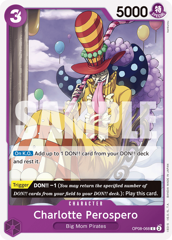 Charlotte Perospero OP08-068 One Piece TCG