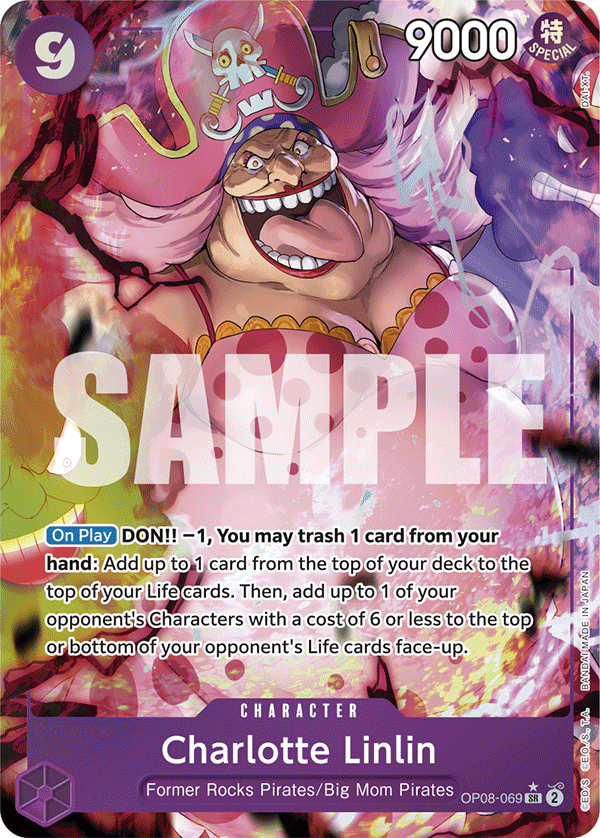 Charlotte Linlin (Parallel) OP08-069_p1 One Piece TCG