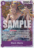 Black Maria OP08-074 One Piece TCG