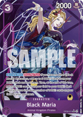 Black Maria (Parallel) OP08-074_p1 One Piece TCG