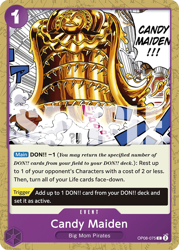 Candy Maiden OP08-075 One Piece TCG