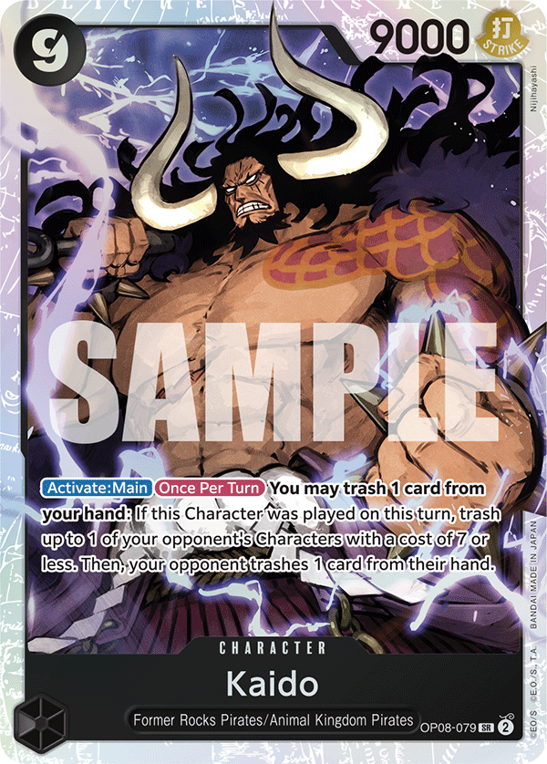 Kaido OP08-079 One Piece TCG