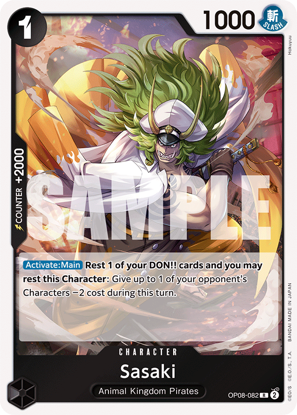 Sasaki OP08-082 One Piece TCG