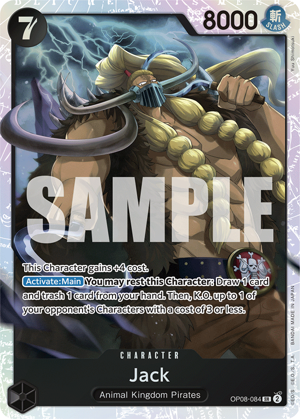 Jack OP08-084 One Piece TCG