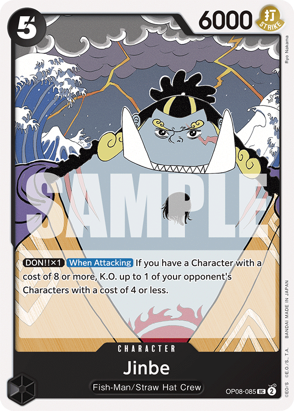 Jinbe OP08-085 One Piece TCG