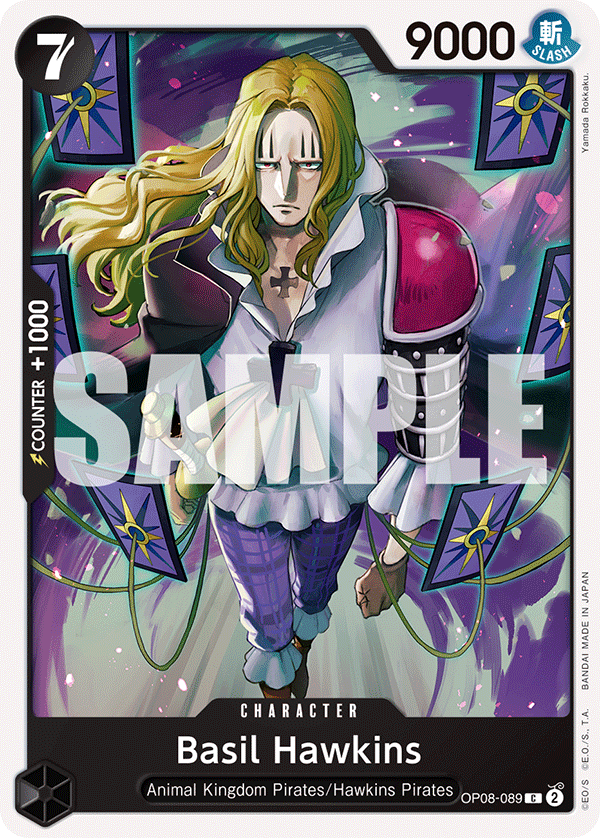 Basil Hawkins OP08-089 One Piece TCG