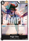 Page One OP08-092 One Piece TCG