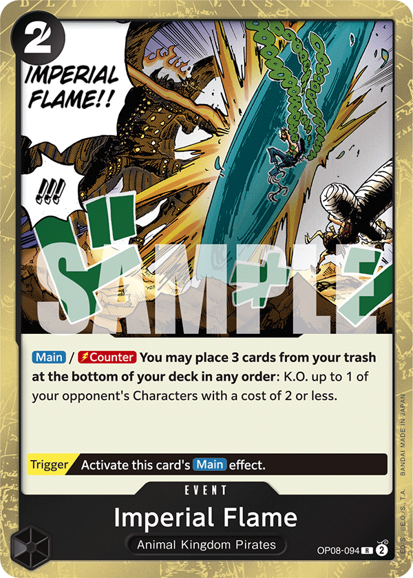 Imperial Flame OP08-094 One Piece TCG