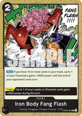 Iron Body Fang Flash OP08-095 One Piece TCG