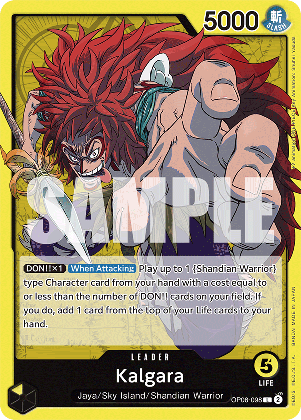 Kalgara (098) OP08-098 One Piece TCG