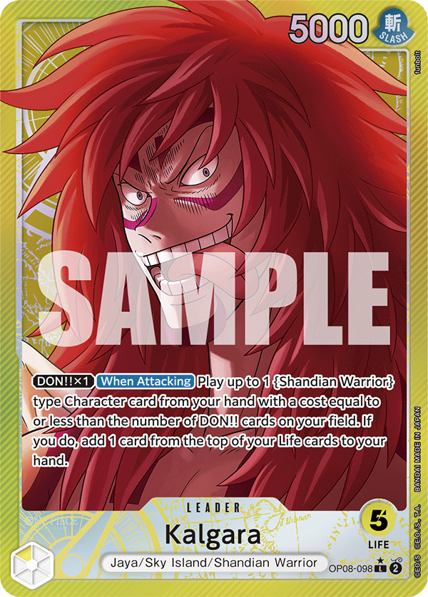 Kalgara (098) (Parallel) OP08-098_p1 One Piece TCG