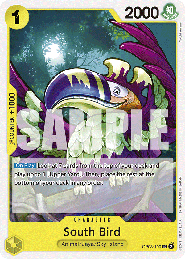 South Bird OP08-100 One Piece TCG