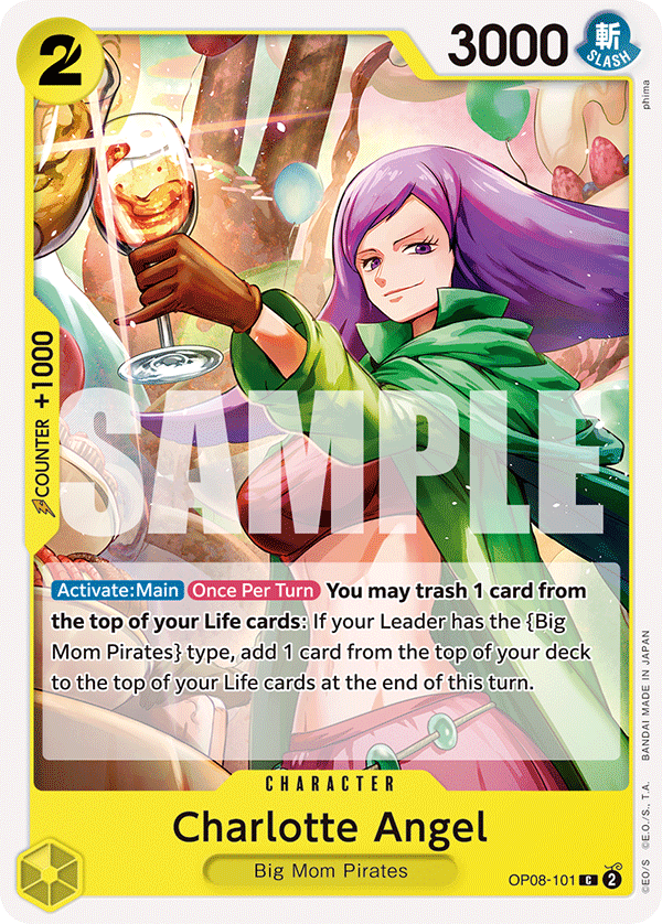 Charlotte Angel OP08-101 One Piece TCG