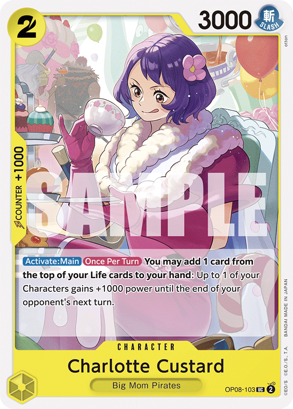 Charlotte Custard OP08-103 One Piece TCG