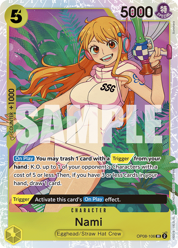 Nami OP08-106 One Piece TCG