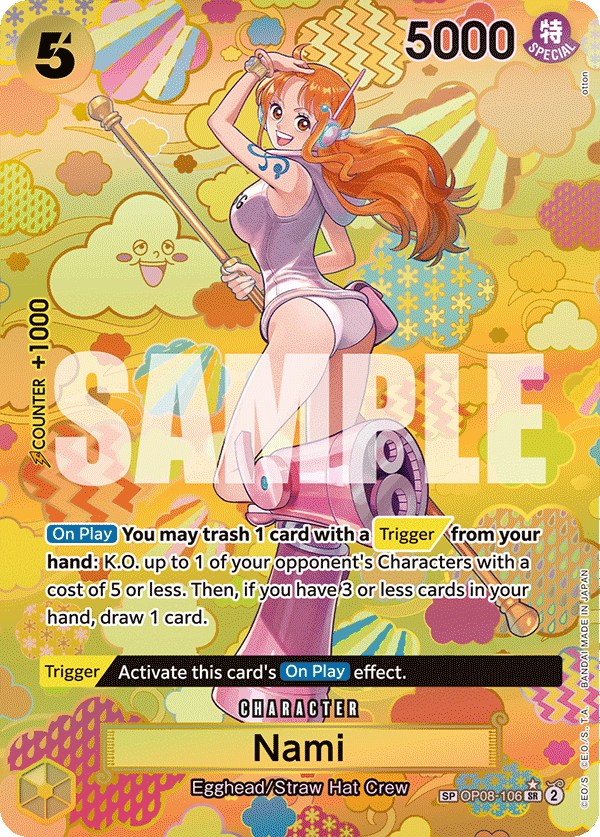 Nami (SP) OP08-106_p2 One Piece TCG