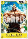 Mont Blanc Cricket OP08-108 One Piece TCG