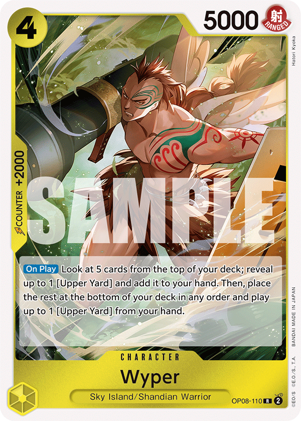 Wyper OP08-110 One Piece TCG