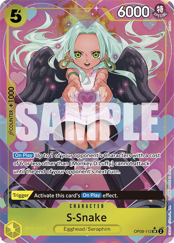S-Snake (Parallel) OP08-112_p1 One Piece TCG