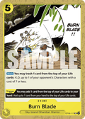 Burn Blade OP08-117 One Piece TCG