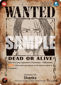 Shanks (004) (Wanted Poster) OP09-004_p3 One Piece TCG