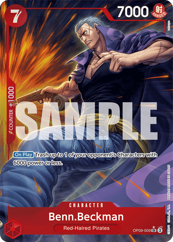 Benn.Beckman (Parallel) OP09-009_p1 One Piece TCG