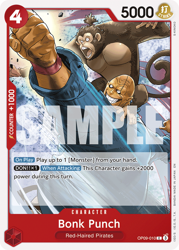 Bonk Punch (Reprint) OP09-010_r1 One Piece TCG