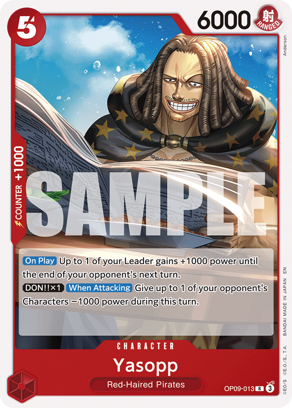 Yasopp (Reprint) OP09-013_r1 One Piece TCG