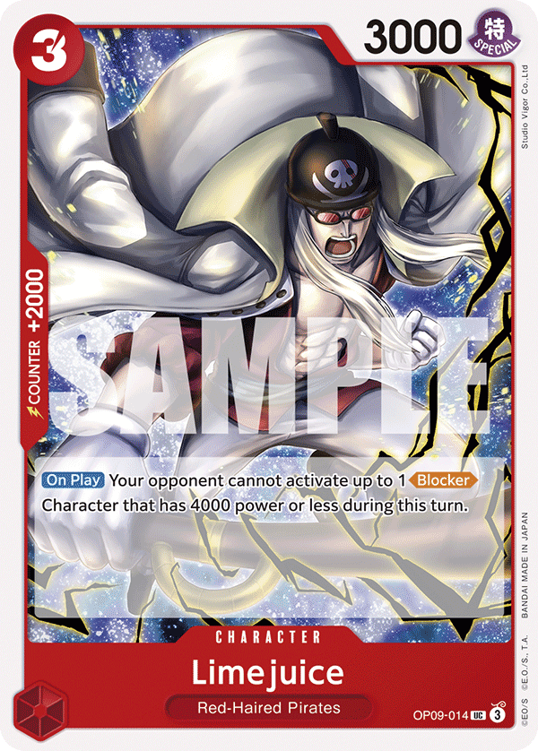 Limejuice OP09-014 One Piece TCG
