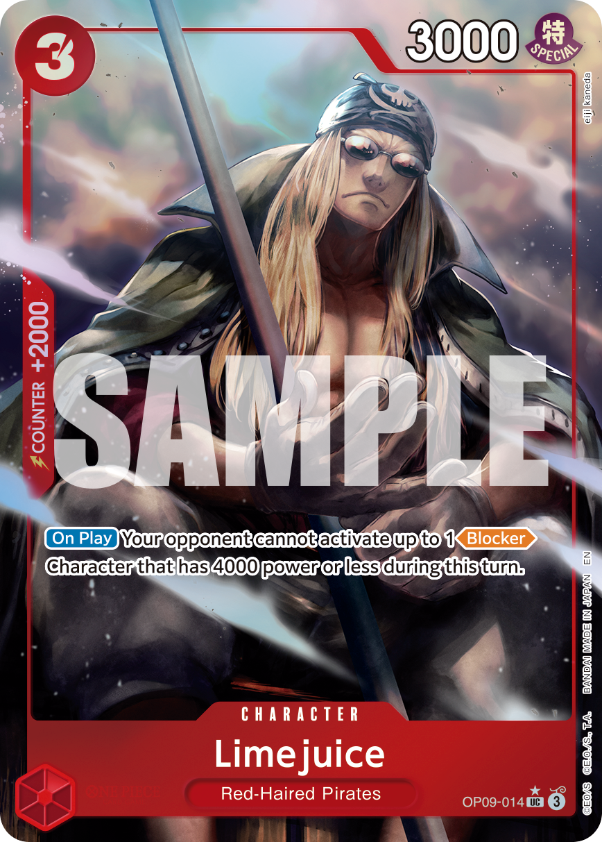 Limejuice (Alternate Art) OP09-014_p2 One Piece TCG