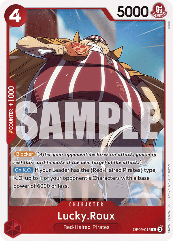 Lucky.Roux OP09-015 One Piece TCG