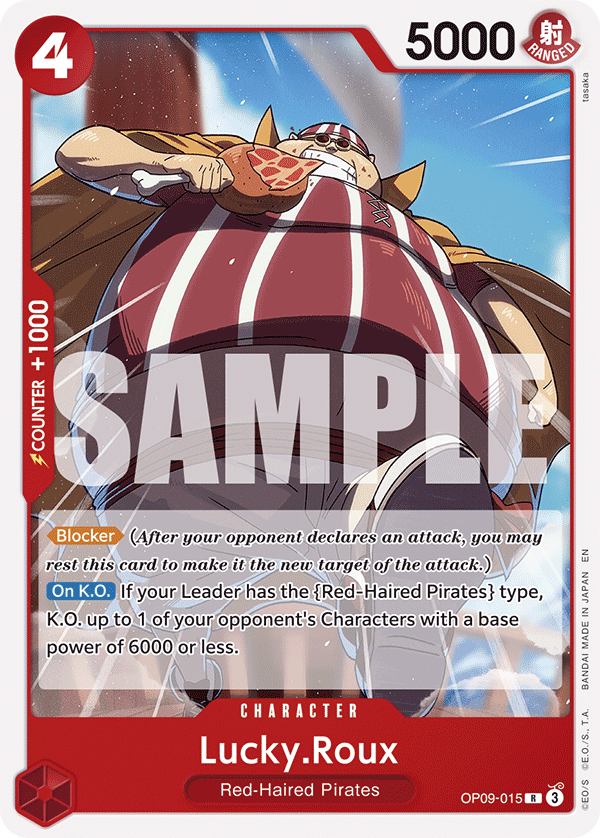 Lucky.Roux (Reprint) OP09-015_r1 One Piece TCG