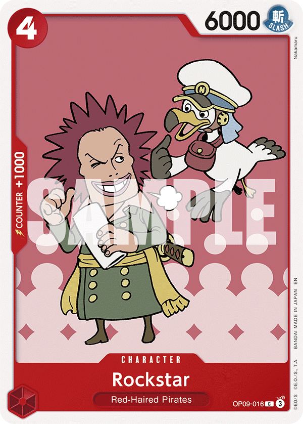 Rockstar (Reprint) OP09-016_r1 One Piece TCG