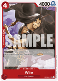 Wire OP09-017 One Piece TCG