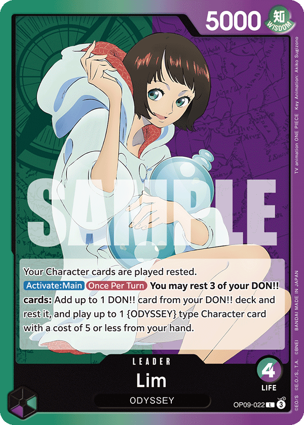 Lim (022) OP09-022 One Piece TCG