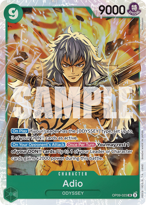 Adio OP09-023 One Piece TCG