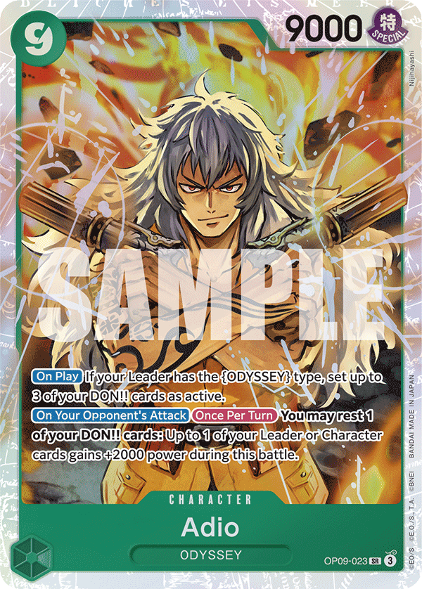 Adio OP09-023 One Piece TCG