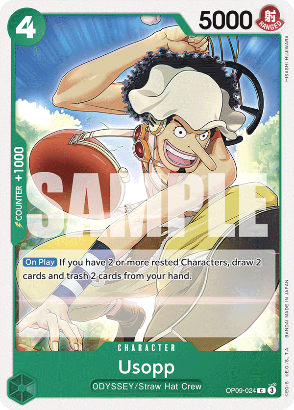 Usopp (024) OP09-024 One Piece TCG