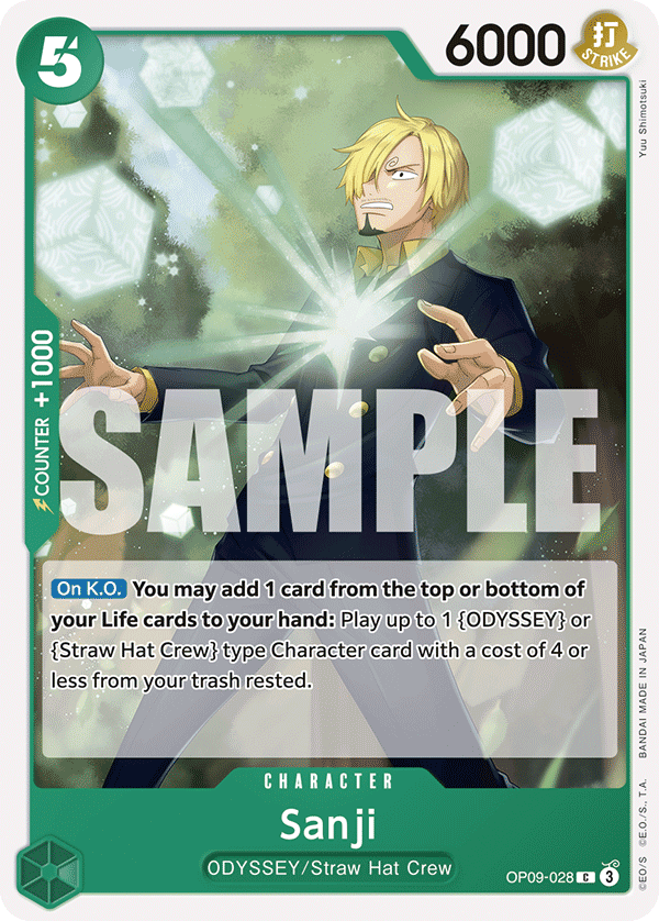 Sanji (028) OP09-028 One Piece TCG