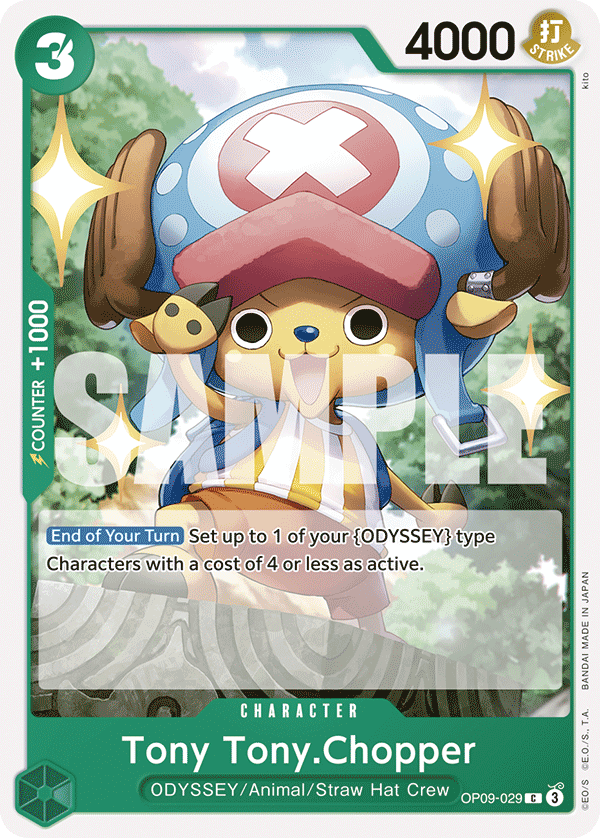Tony Tony.Chopper OP09-029 One Piece TCG