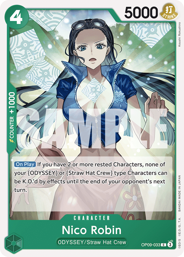 Nico Robin (033) OP09-033 One Piece TCG