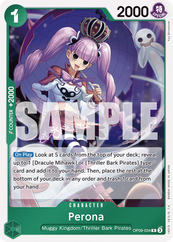 Perona OP09-034 One Piece TCG