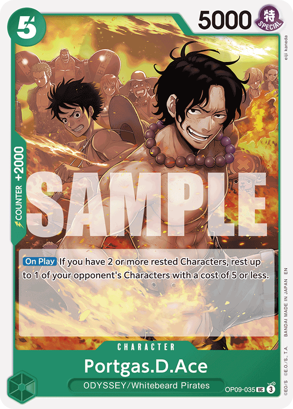Portgas.D.Ace (Reprint) OP09-035_r1 One Piece TCG