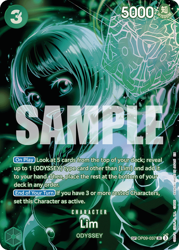 Lim (SP) OP09-037_p2 One Piece TCG
