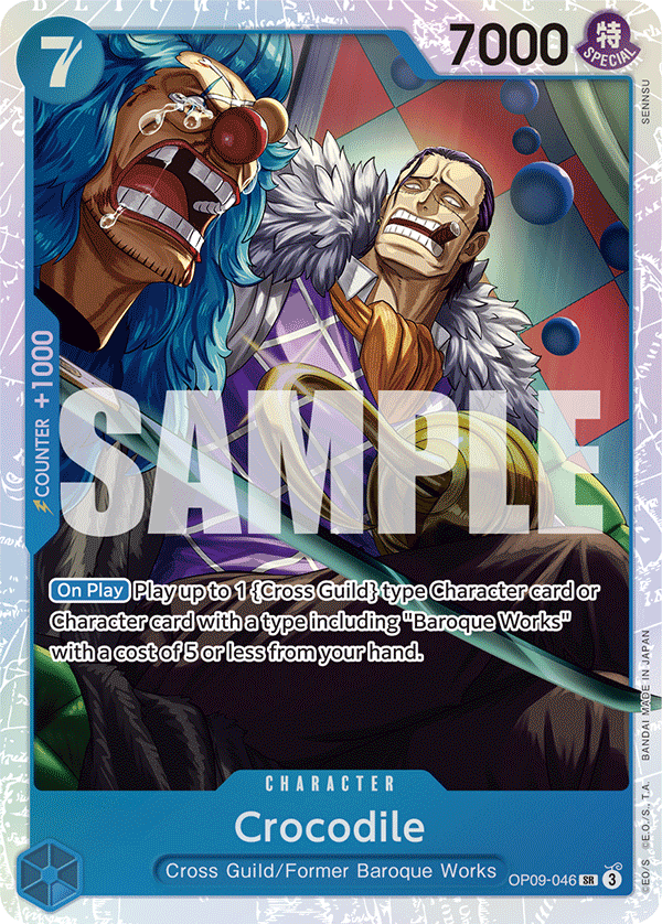 Crocodile (046) OP09-046 One Piece TCG
