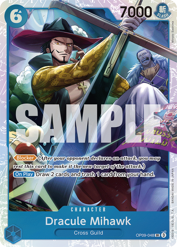 Dracule Mihawk OP09-048 One Piece TCG